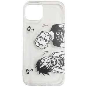 Coque en silicone iPhone 14 One Piece Luffy et Zoro