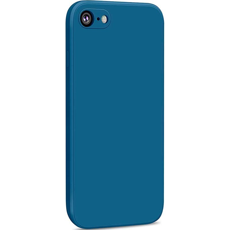 Coque iPhone SE 2022 / SE 2020 / iPhone 8 / iPhone 7 Square Liquid Premium Bleu - Ítem
