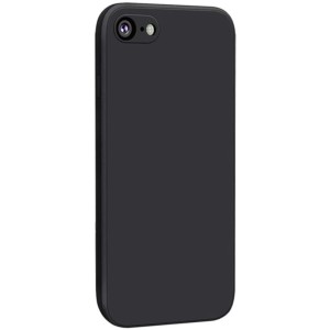 Funda iPhone SE 2022 / SE 2020 / iPhone 8 / iPhone 7 Square Liquid Premium Negro