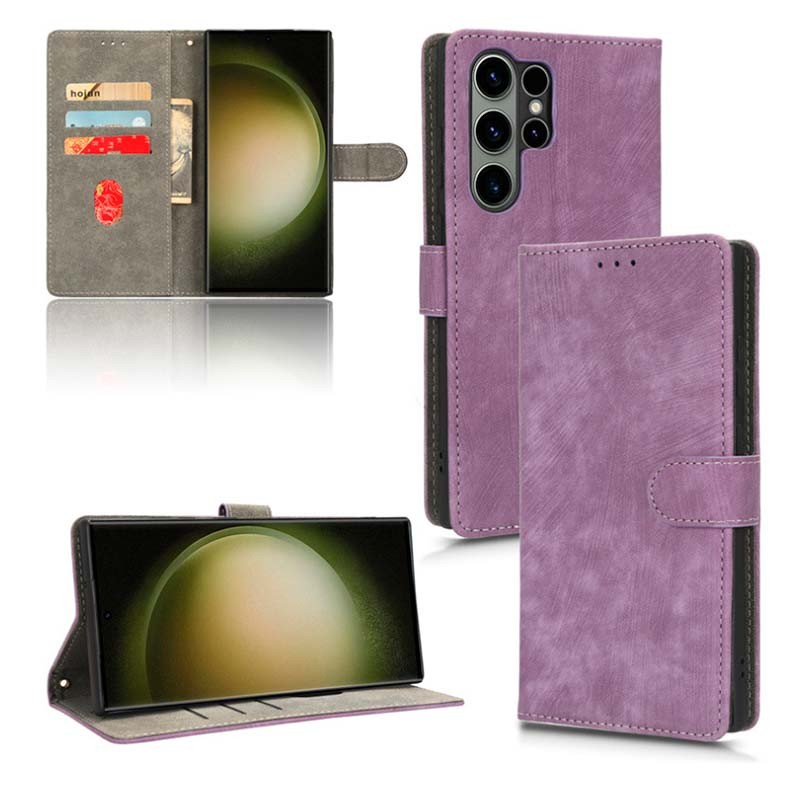 Funda púrpura 360º Protection tipo libro para Samsung Galaxy S24 Ultra 5G - Ítem1