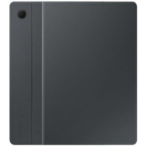 Capa cinzenta tipo livro para Samsung Galaxy Tab A8