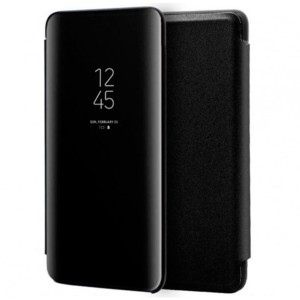 Funda tipo libro Smart Mirror para Xiaomi Redmi Note 11 Pro / Note 11 Pro 5G Negro