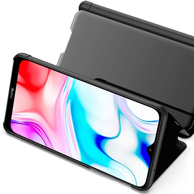 Coque pochette Smart Mirror Xiaomi Redmi 9A / Redmi 9AT Noir - Ítem2