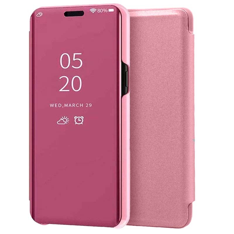 Capa livro Smart Mirror Xiaomi Redmi 9A / Redmi 9AT Rosa - Item