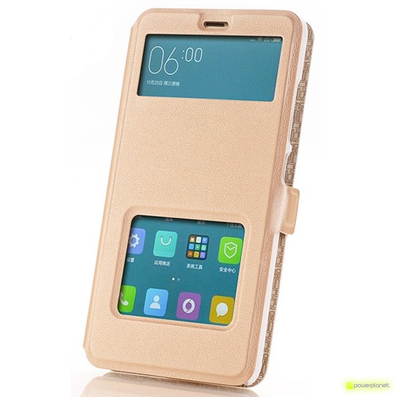 Tampa Tipo Livro com Janela Dual Xiaomi Redmi Note 3 / Note 3 PRO