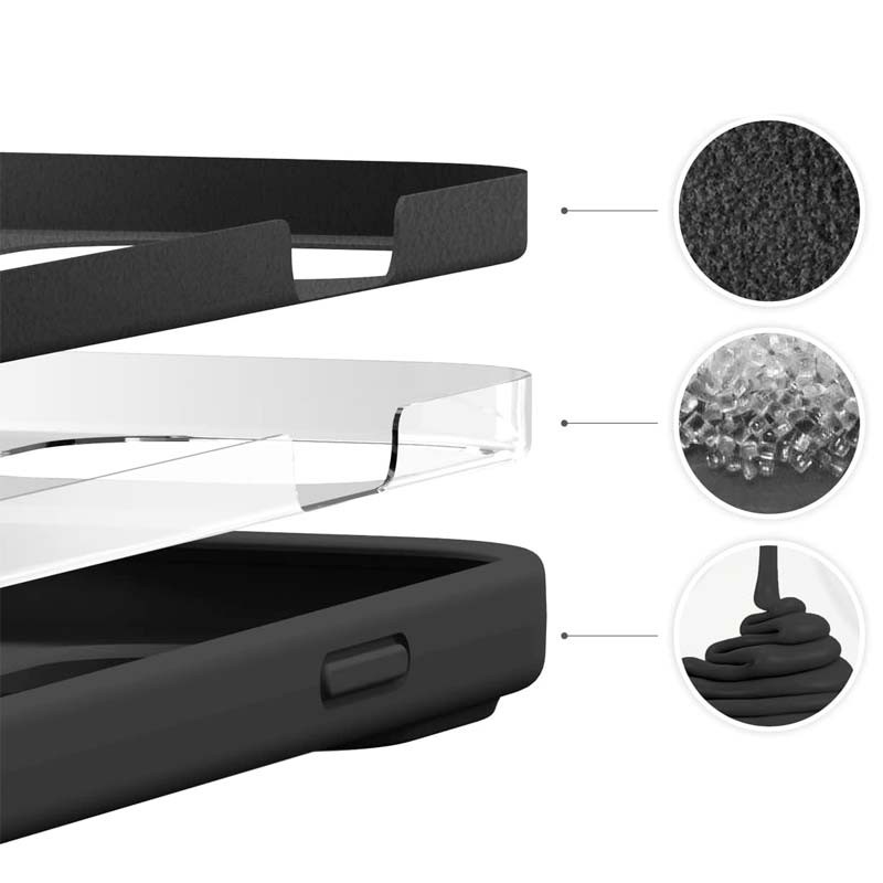 Capa de silicone semi-rígida Liquid Premium lilás para iPhone 14 Pro - Item5