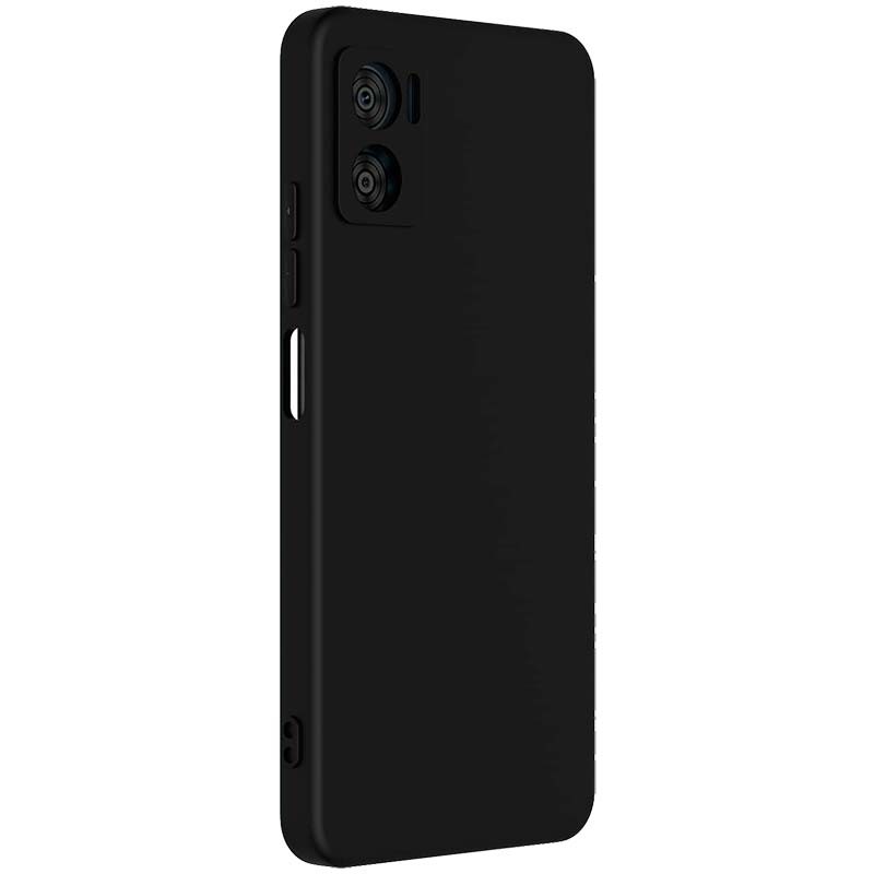 Coque Square Liquid Premium noir pour Motorola Moto E22 - Ítem1