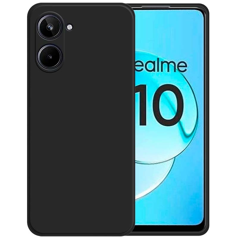 Funda Realme 10 Square Liquid Premium Negro - Ítem