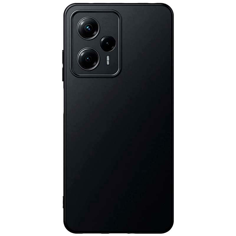 Capa Square Liquid Premium preta para Xiaomi Poco F5 - Item