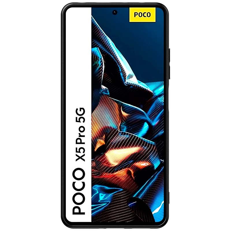 Funda compatible con Xiaomi Poco X5 Pro, cubierta deslizante Funda de  protección de lente de cámara TPU Bumper Hard PC Back Poco Phone X5 Pro  (negro)