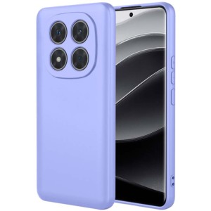 Coque Xiaomi Redmi Note 14 Pro Plus 5G Square Liquid Premium Lavande