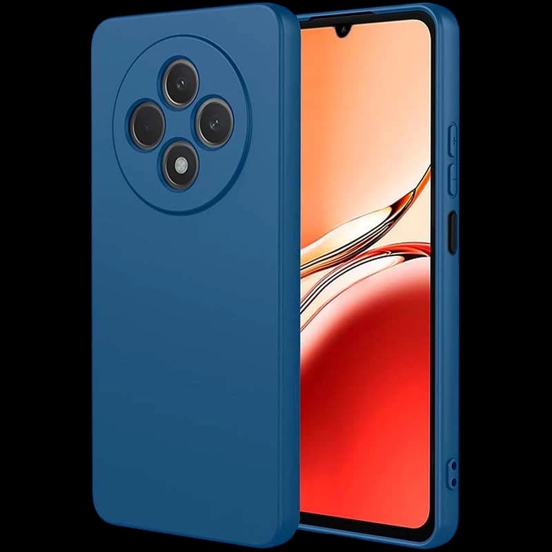 Coque Xiaomi Redmi 14C 4G / Poco C75 Square Liquid Premium Bleu