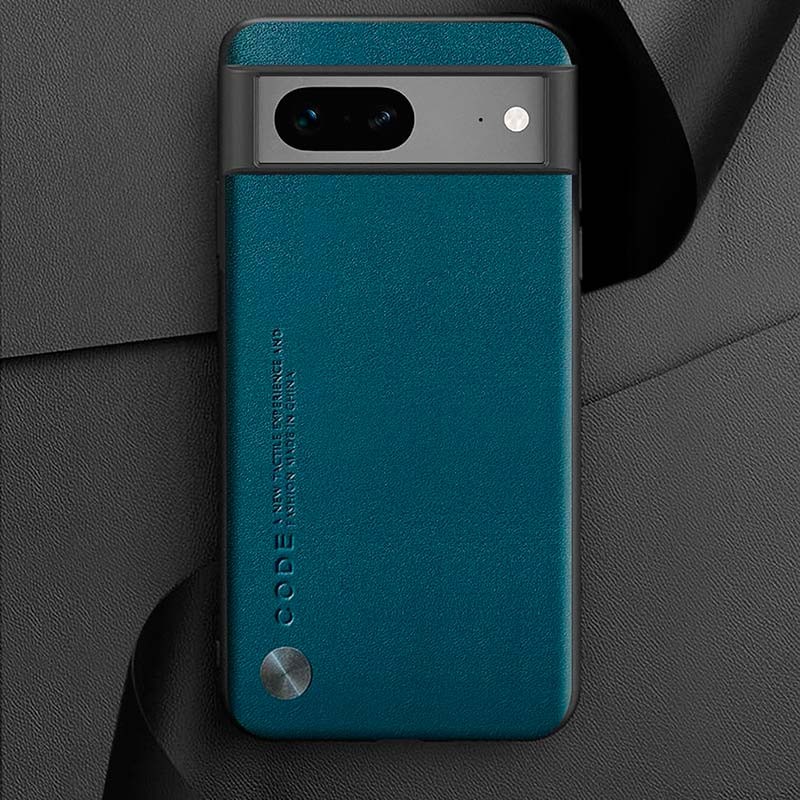 Capa em pele sintética Luxury azul para Google Pixel 8 - Item4