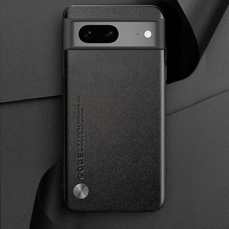 Funda de polipiel Luxury negra para Google Pixel 8 - Ítem4
