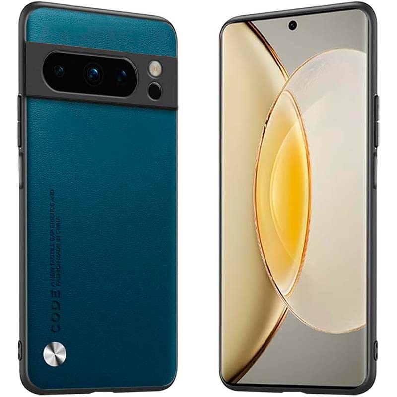 Capa em pele sintética Luxury azul para Google Pixel 8 Pro - Item