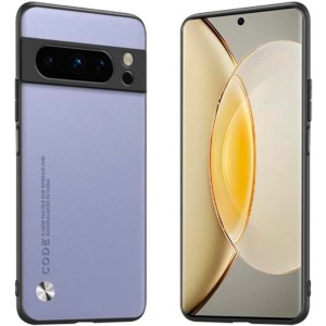 Coque en simili cuir Luxury lavande pour Google Pixel 8 Pro