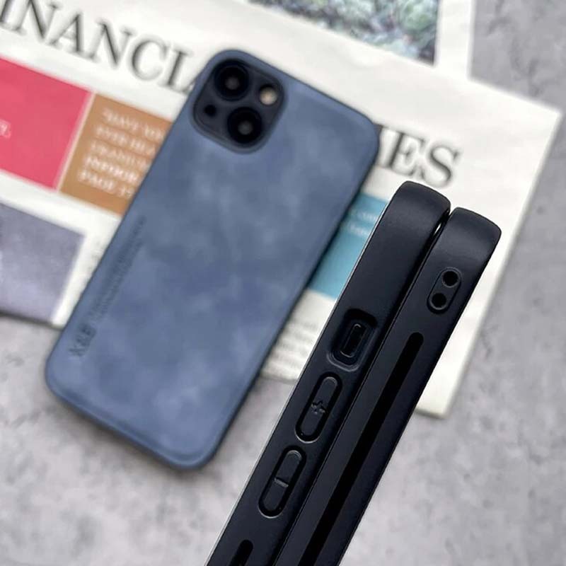 Funda de polipiel Magnetic Luxury gris para iPhone 14 Pro - Ítem4