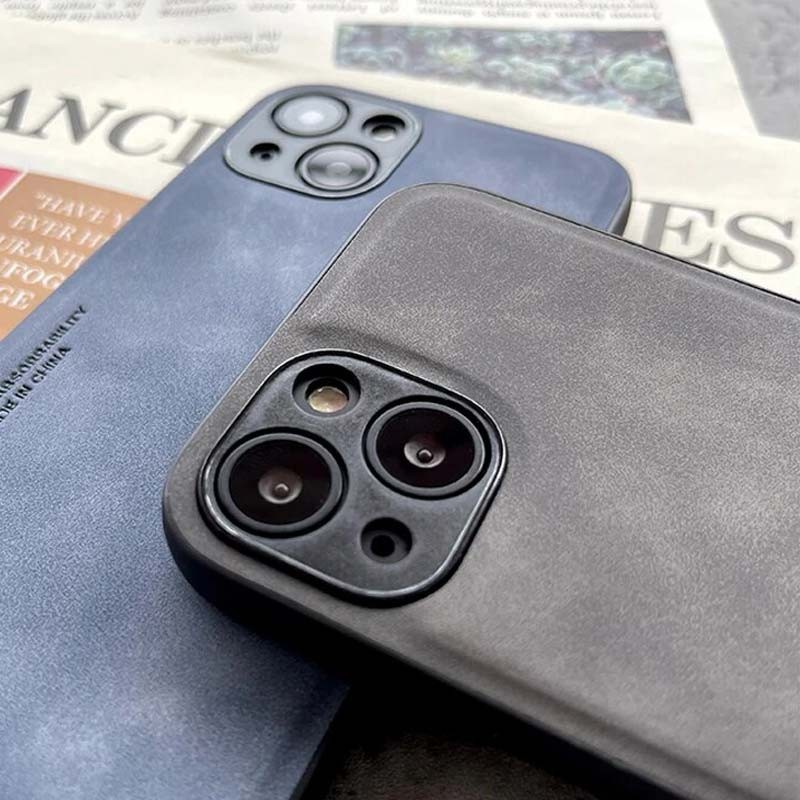 Coque en simili cuir Magnetic Luxury gris pour iPhone 11 - Ítem6