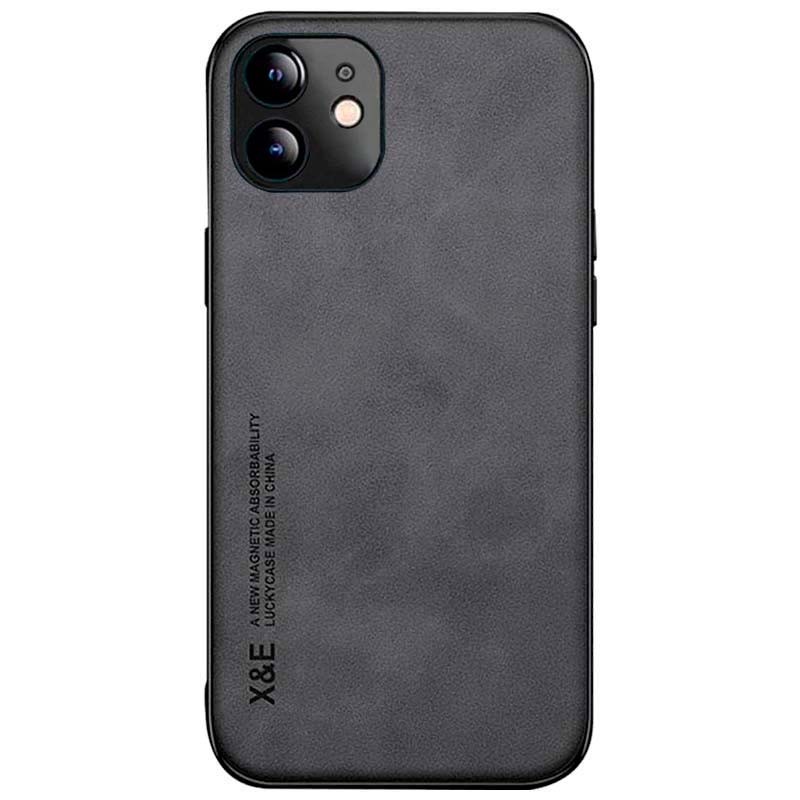 Funda de polipiel Magnetic Luxury gris para iPhone 11 - Ítem