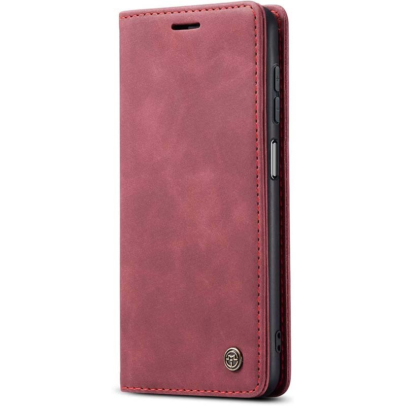 Funda burdeos Magnetic Wallet tipo libro para Xiaomi Redmi 13C - Ítem
