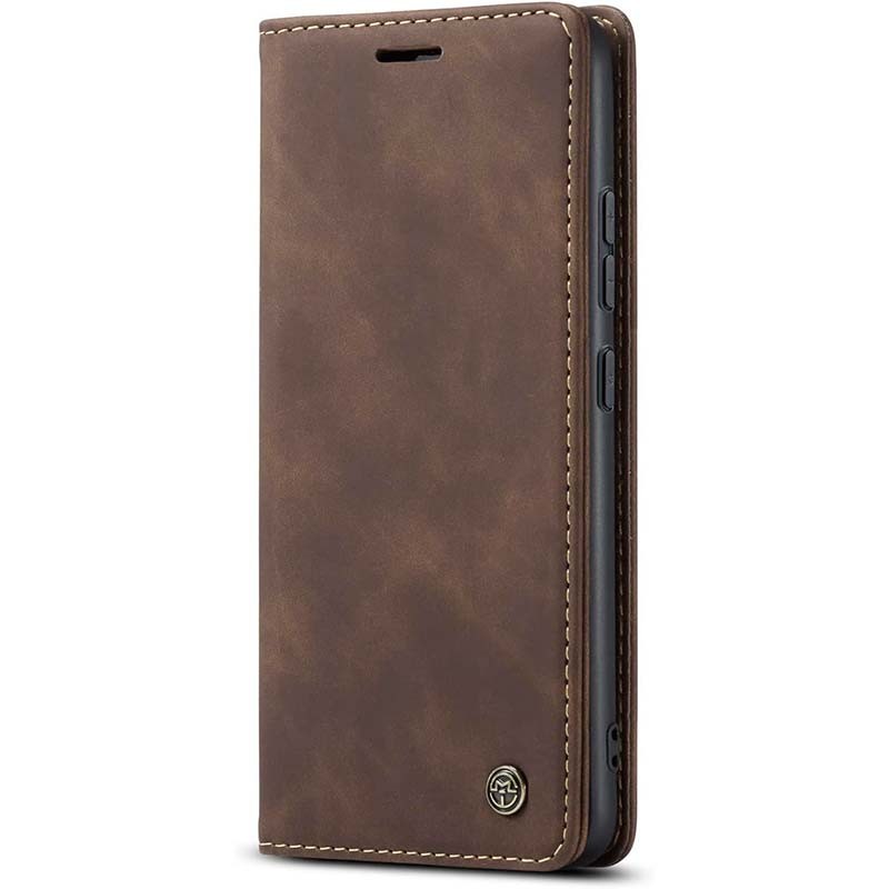 Funda marrón oscuro Magnetic Wallet tipo libro para Xiaomi Redmi Note 12 5G - Ítem