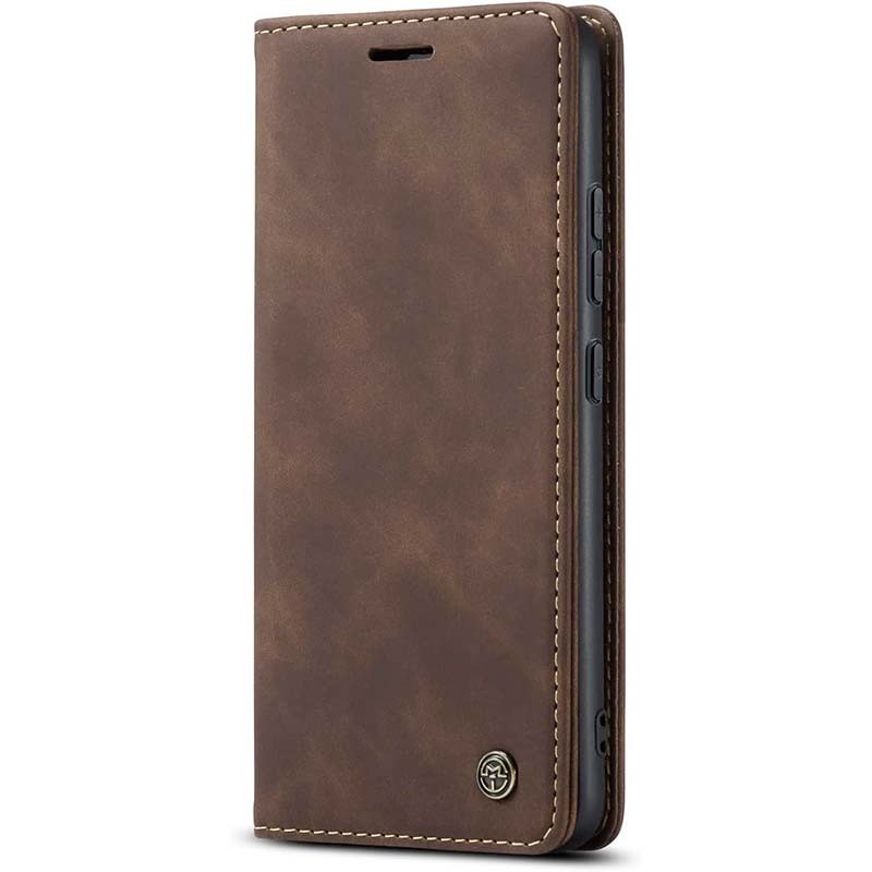 Funda marrón oscuro Magnetic Wallet tipo libro para Xiaomi Redmi 13C - Ítem