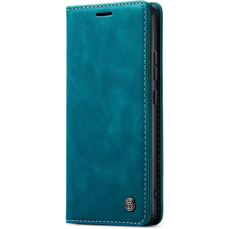 Capa azul Magnetic Wallet tipo livro para Xiaomi Redmi Note 13 Pro+ 5G - Item