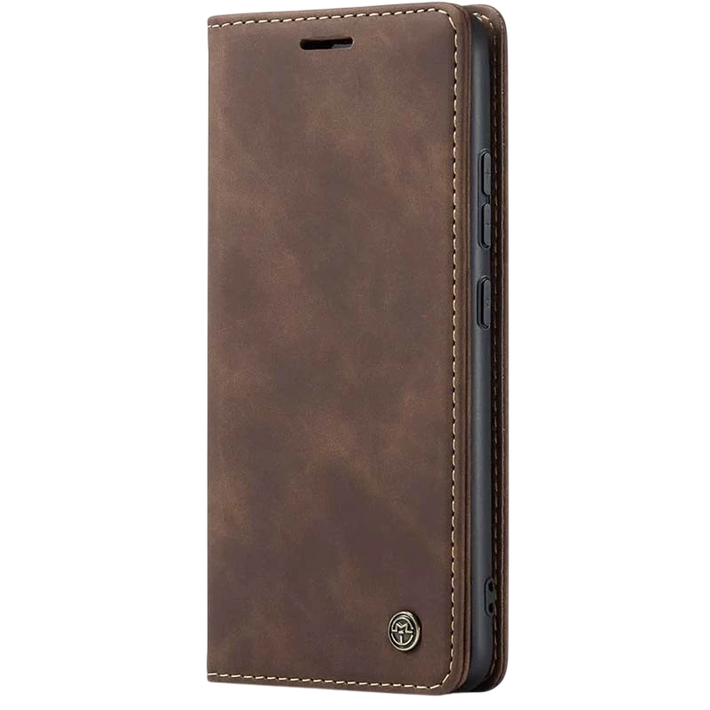 Capa castanho oscuro Magnetic Wallet tipo livro para Xiaomi Redmi Note 12S - Item