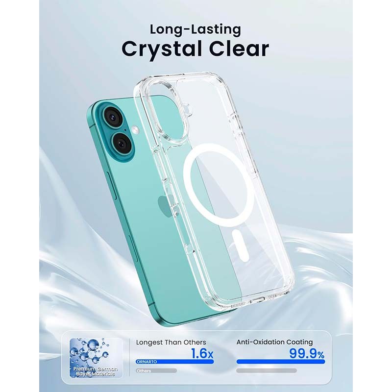 Funda transparente para iPhone 16 Pro compatible con Magsafe - Ítem1
