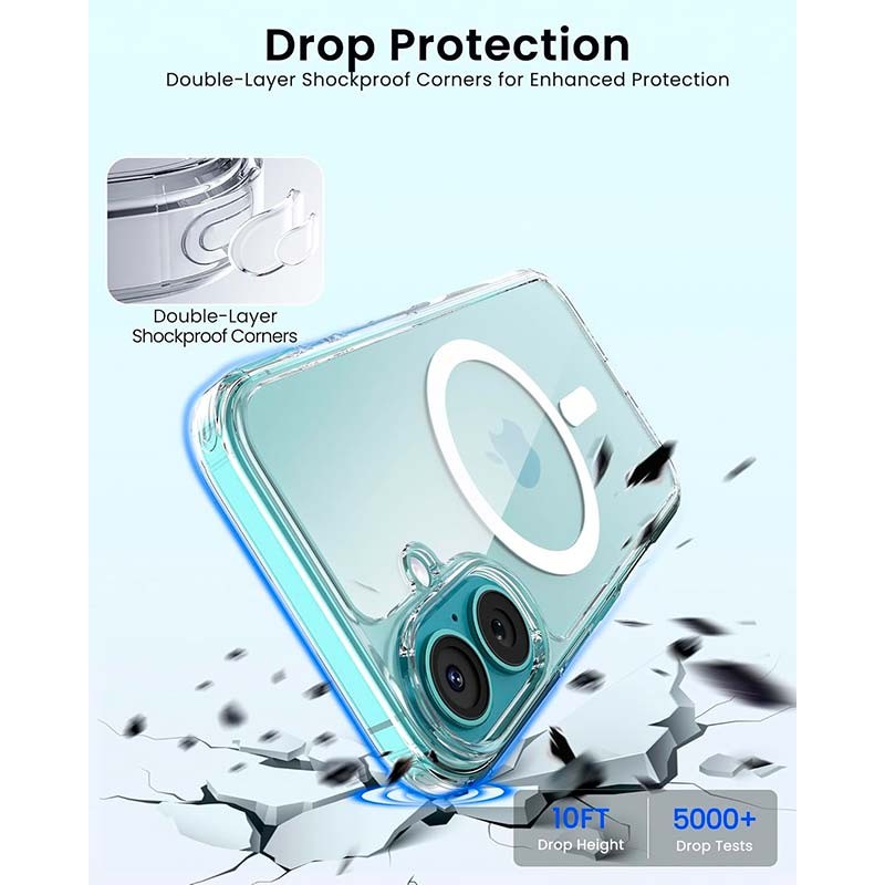 Funda transparente para iPhone 16 Pro compatible con Magsafe - Ítem3