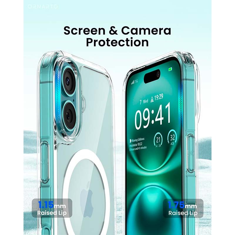 Funda transparente para iPhone 16 Pro compatible con Magsafe - Ítem4