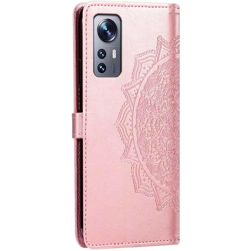 Funda rosa Mandala tipo libro para Xiaomi 12 - Ítem1