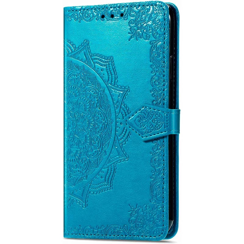 Étui bleu de type livre Mandala pour Xiaomi Redmi 10 - Ítem