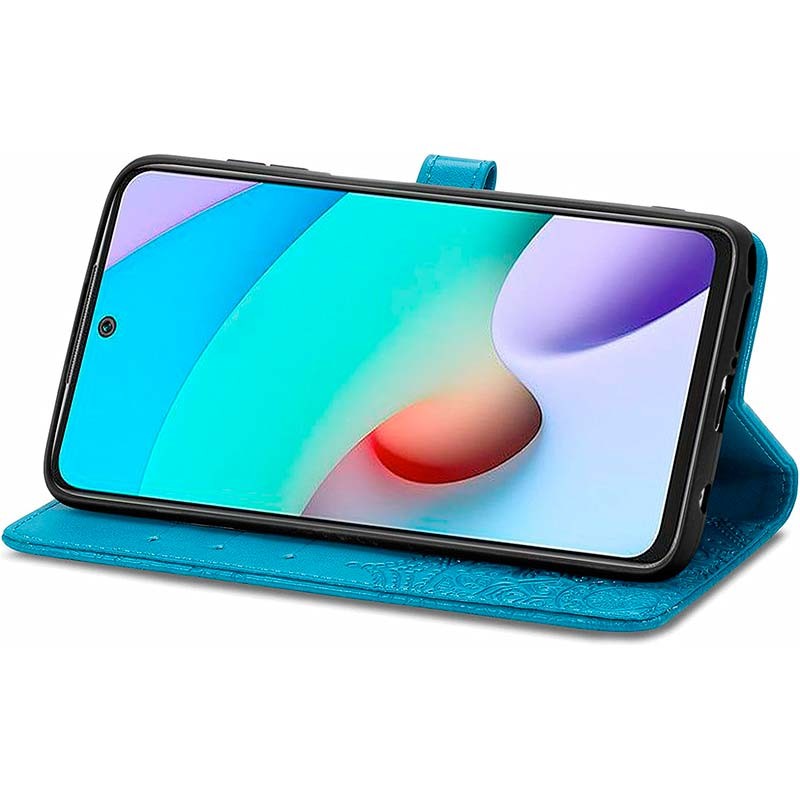 Funda azul Mandala tipo libro para Xiaomi Redmi 10 - Ítem3