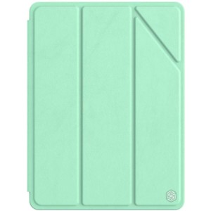 Nillkin Capa de couro Bevel iPad 2019 / iPad 2020 / iPad 2021 10.2 Verde