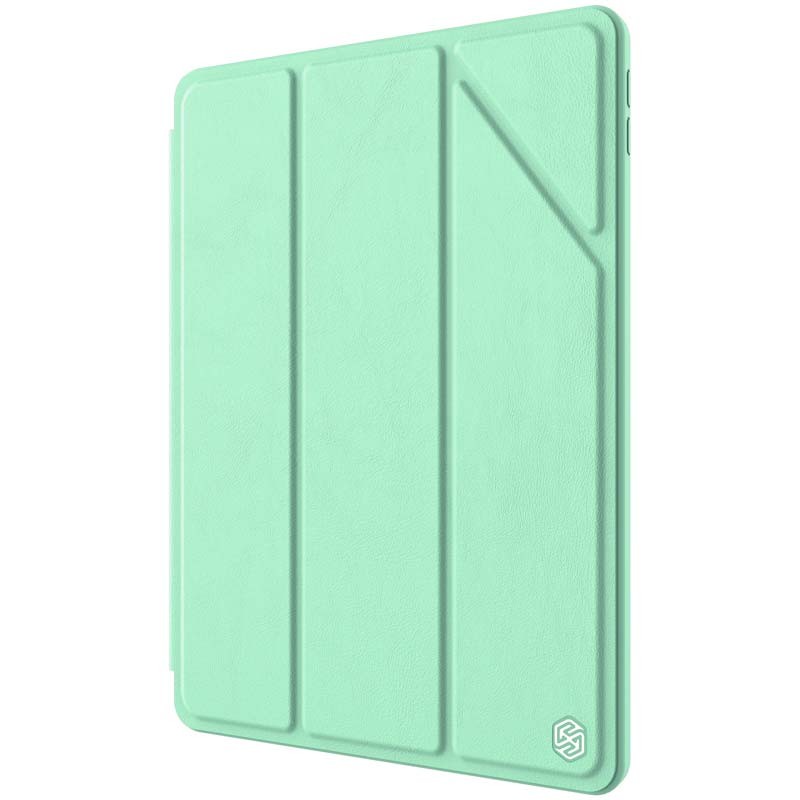 Nillkin Capa de couro Bevel iPad 2019 / iPad 2020 / iPad 2021 10.2 Verde - Item1