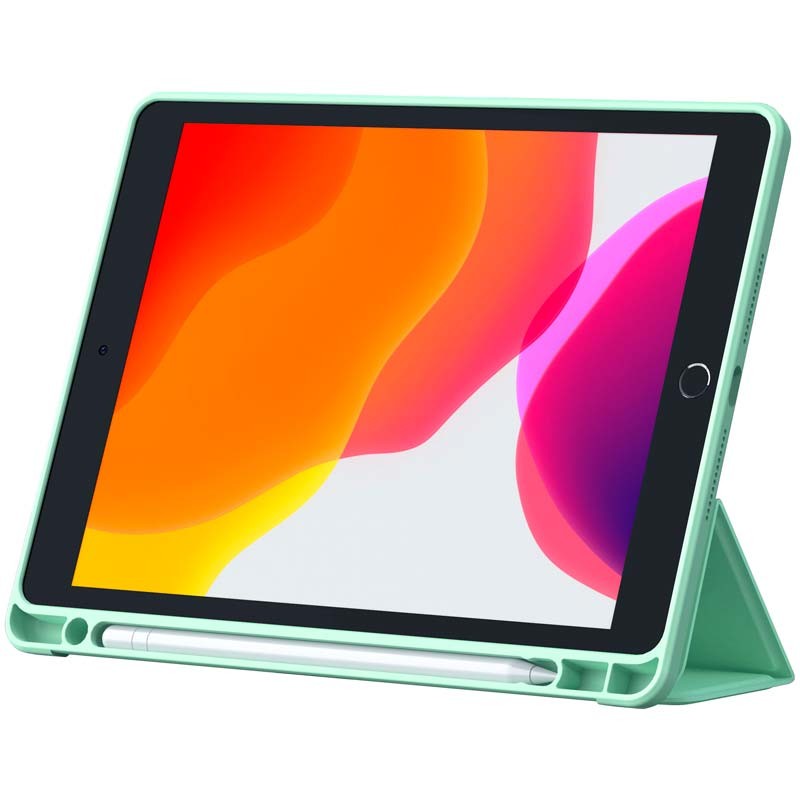 Nillkin Capa de couro Bevel iPad 2019 / iPad 2020 / iPad 2021 10.2 Verde - Item3