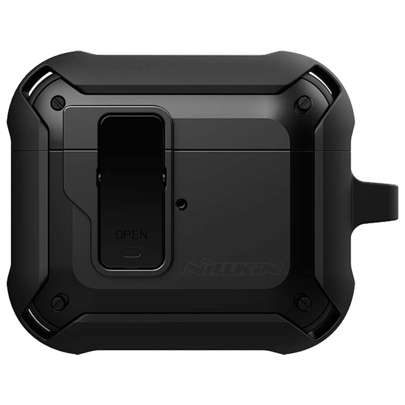 Black Nillkin Bounce protection case for Apple AirPods 3rd Gen