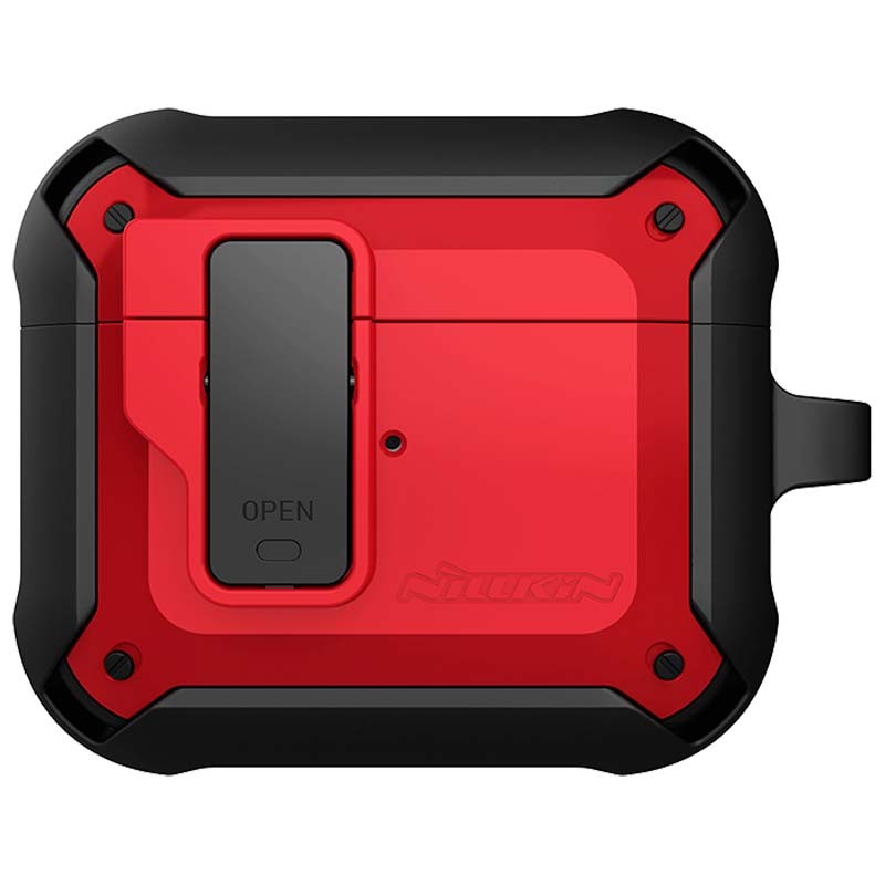 Red Nillkin Bounce protection case for Apple AirPods 3rd Gen