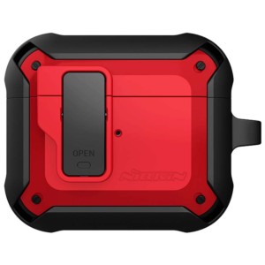 Red Nillkin Bounce protection case for Apple AirPods 3rd Gen