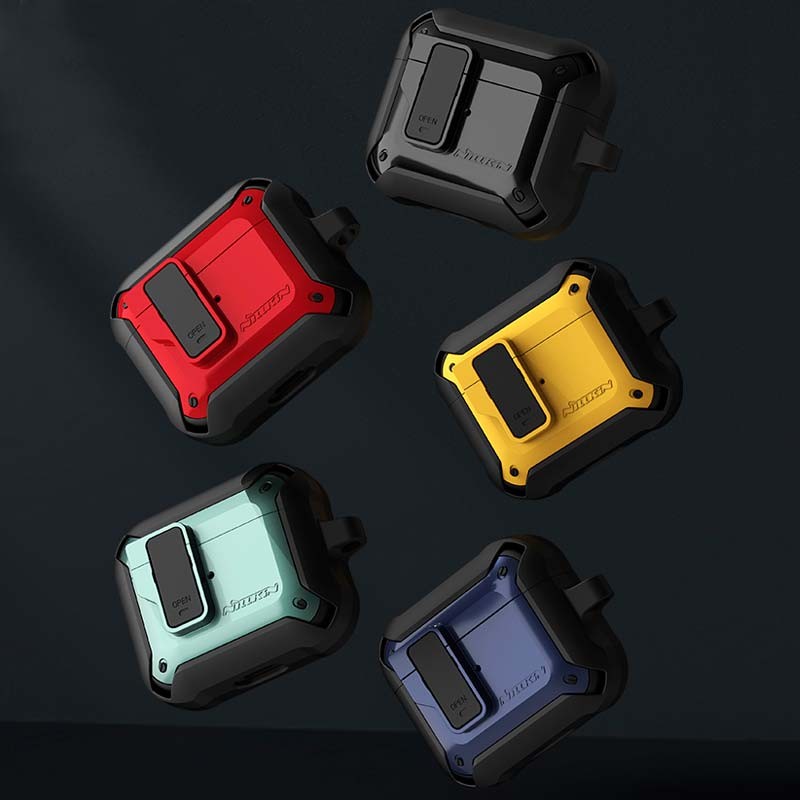 Housse Nillkin Bounce pour Apple Airpods Pro Jaune - Ítem4