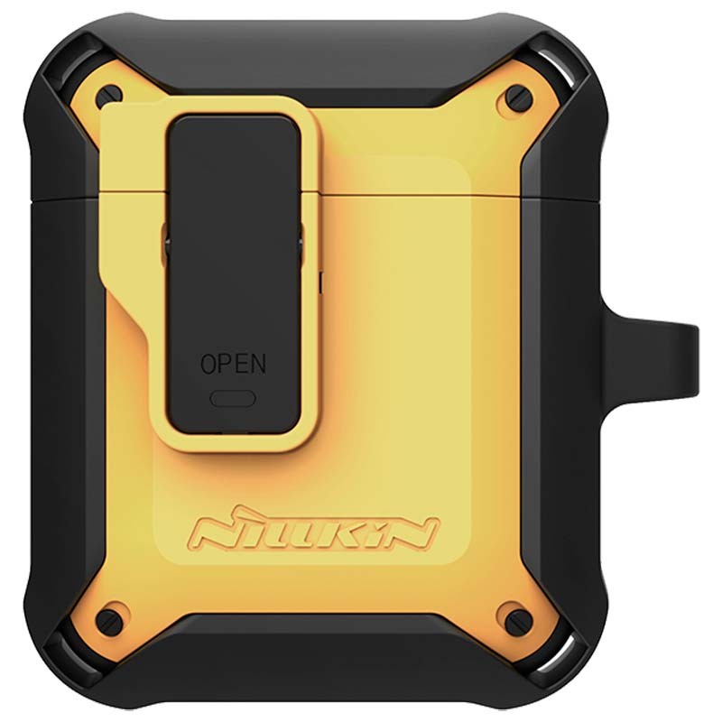 Funda amarilla Nillkin Bounce para Apple Airpods V2