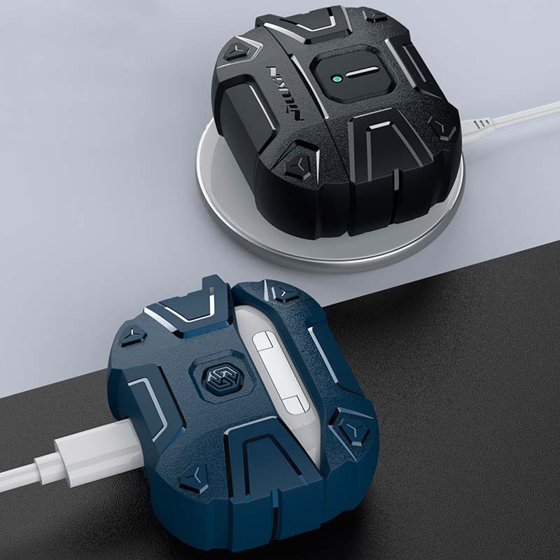 Housse Nillkin Explorer pour Apple AirPods 3rd Gen Bleu - Ítem1
