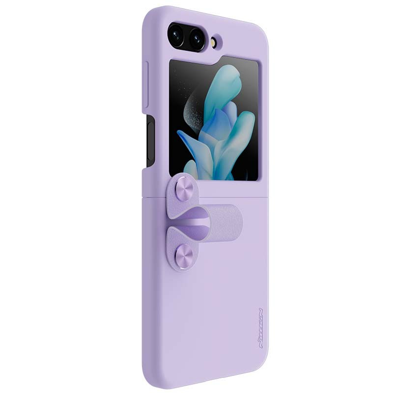 Funda de silicona Flex Flip lavanda de Nillkin para Samsung Galaxy Z Flip5 - Ítem2