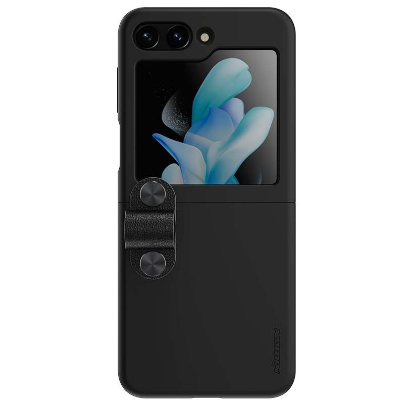 Capa de silicone Flex Flip preta de Nillkin pour Samsung Galaxy Z Flip5 - Item