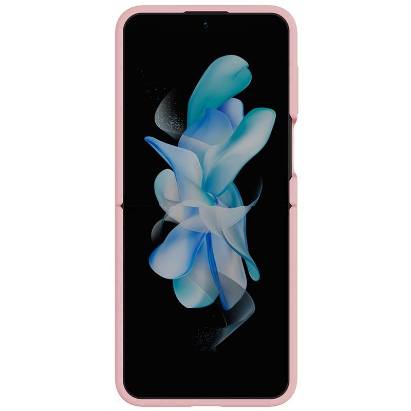 Capa de silicone Flex Flip rosa de Nillkin pour Samsung Galaxy Z Flip5 - Item3