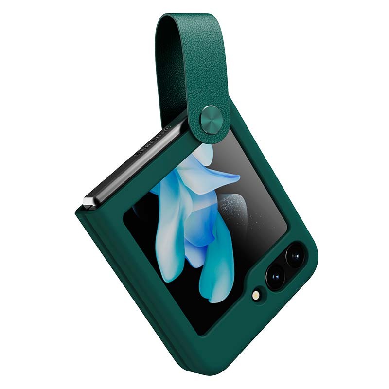 Funda de silicona Flex Flip verde de Nillkin para Samsung Galaxy Z Flip5 - Ítem4