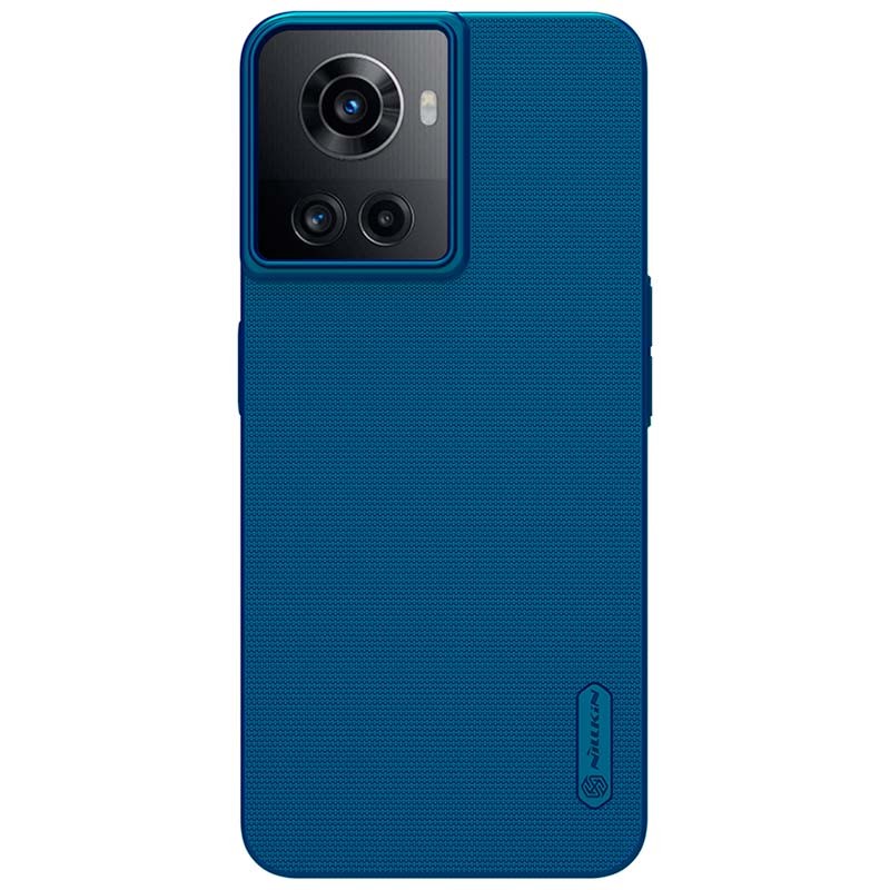 Coque en caoutchouc Frosted Nillkin pour Oneplus 10R 5G Bleu - Ítem