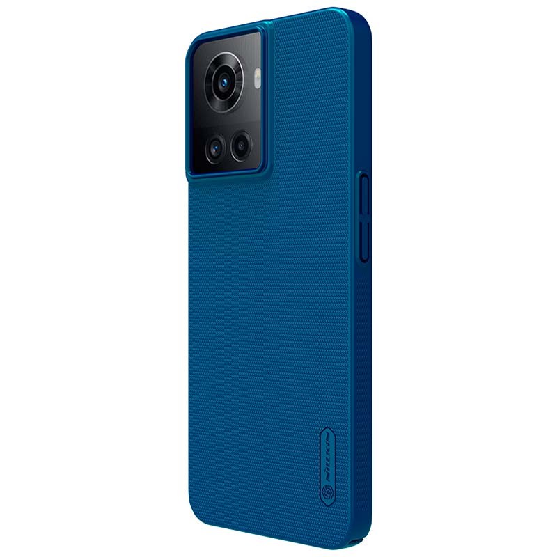 Coque en caoutchouc Frosted Nillkin pour Oneplus 10R 5G Bleu - Ítem2