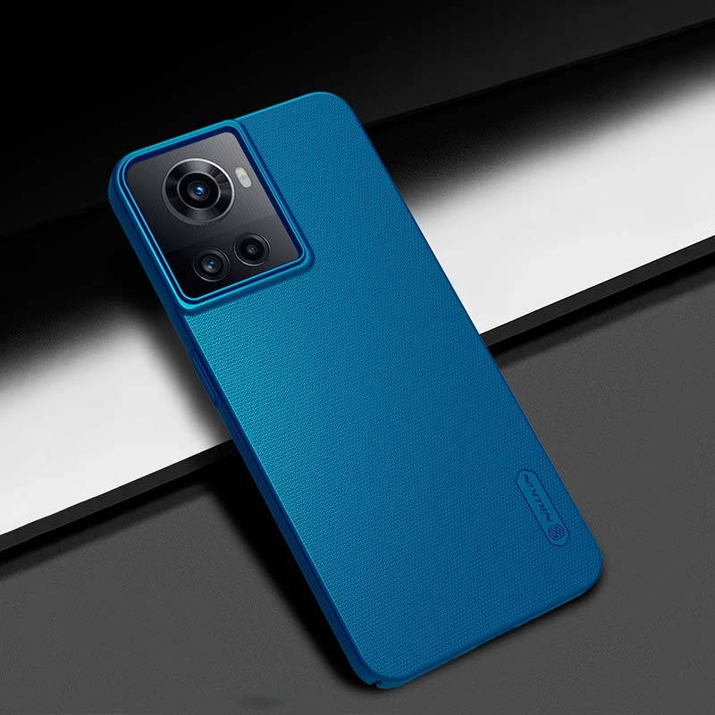 Coque en caoutchouc Frosted Nillkin pour Oneplus 10R 5G Bleu - Ítem5